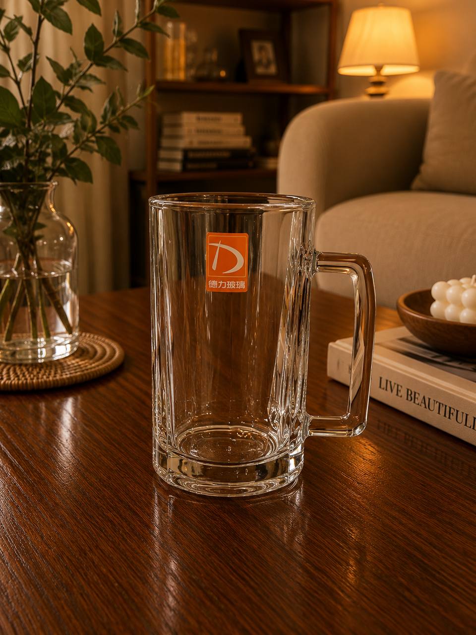 لیوان دسته دار DELI 310ML