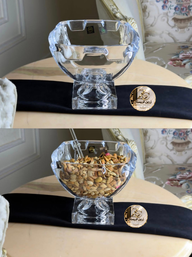 سرویس کریستال ۱۸ نفره طرح کاستل برمدmogok